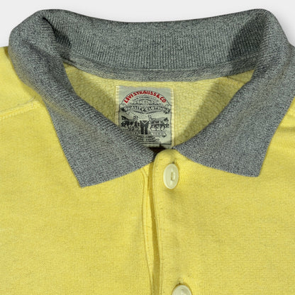 LEVI'S | 1980s YELLOW COLLARED SWEATSHIRT (L)