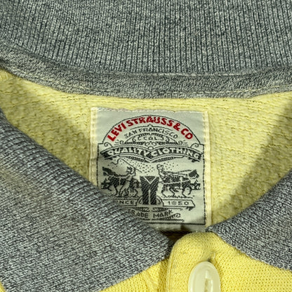 LEVI'S | 1980s YELLOW COLLARED SWEATSHIRT (L)