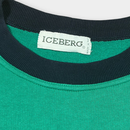 ICEBERG x DISNEY | LADY AND THE TRAMP TEAL SWEATSHIRT (M)