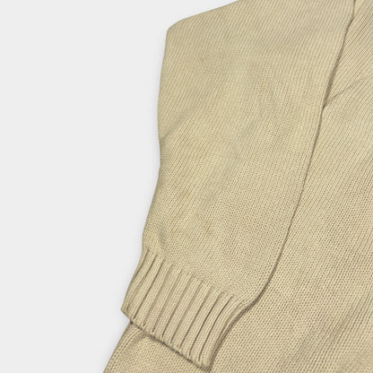 RALPH LAUREN | EMBROIDERED FISHING KNITTED SWEATSHIRT (L)