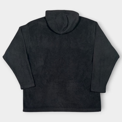 NIKE | DARK GREY FLEECED SPELLOUT HOODIE (XXL)