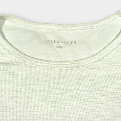 ALLSAINTS | KNITTED LONG SLEEVED T-SHIRT (XS)