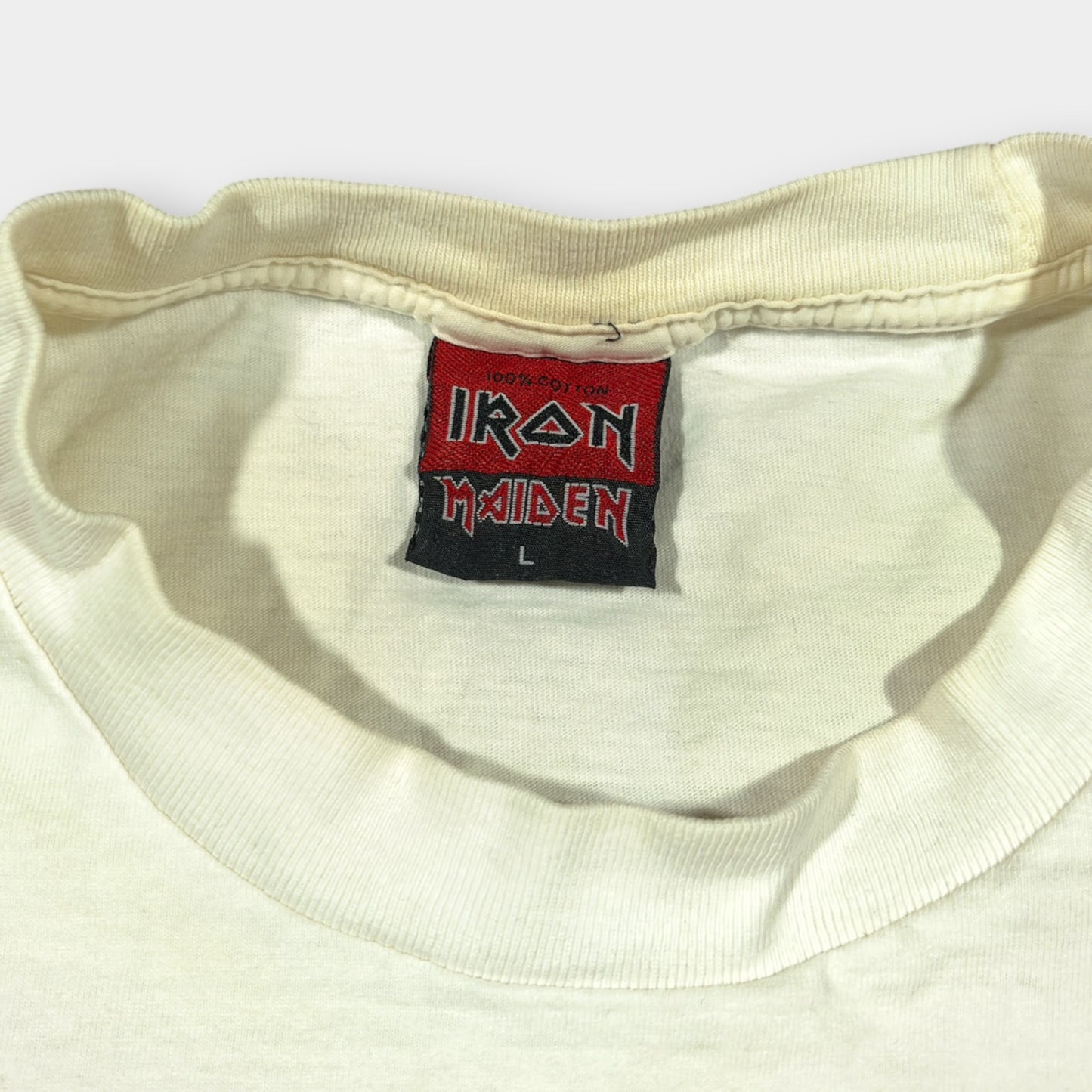 IRON MAIDEN | SINGLE STITCH GRAPHIC PIERCING TEE (L)