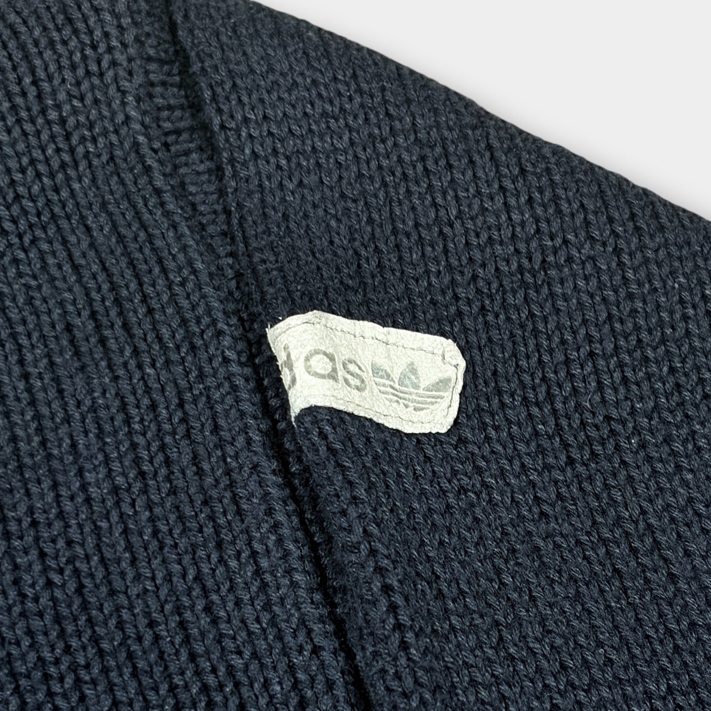 ADIDAS | 80s BILLARDS NAVY KNITTED SWEATSHIRT (50)