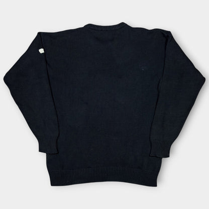 ADIDAS | 80s BILLARDS NAVY KNITTED SWEATSHIRT (50)