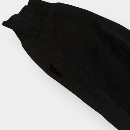 STUSSY | BLACK SPELLOUT GRAPHIC SWEATSHIRT (L)