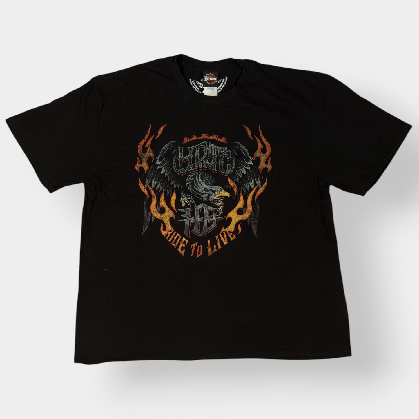 HARLEY DAVIDSON | 2013 ERFURT' 'THÜRINGEN, GERMANY' BLACK GRAPHIC TEE (3XXL)