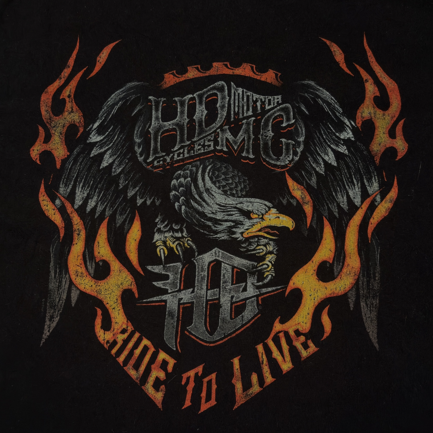HARLEY DAVIDSON | 2013 ERFURT' 'THÜRINGEN, GERMANY' BLACK GRAPHIC TEE (3XXL)