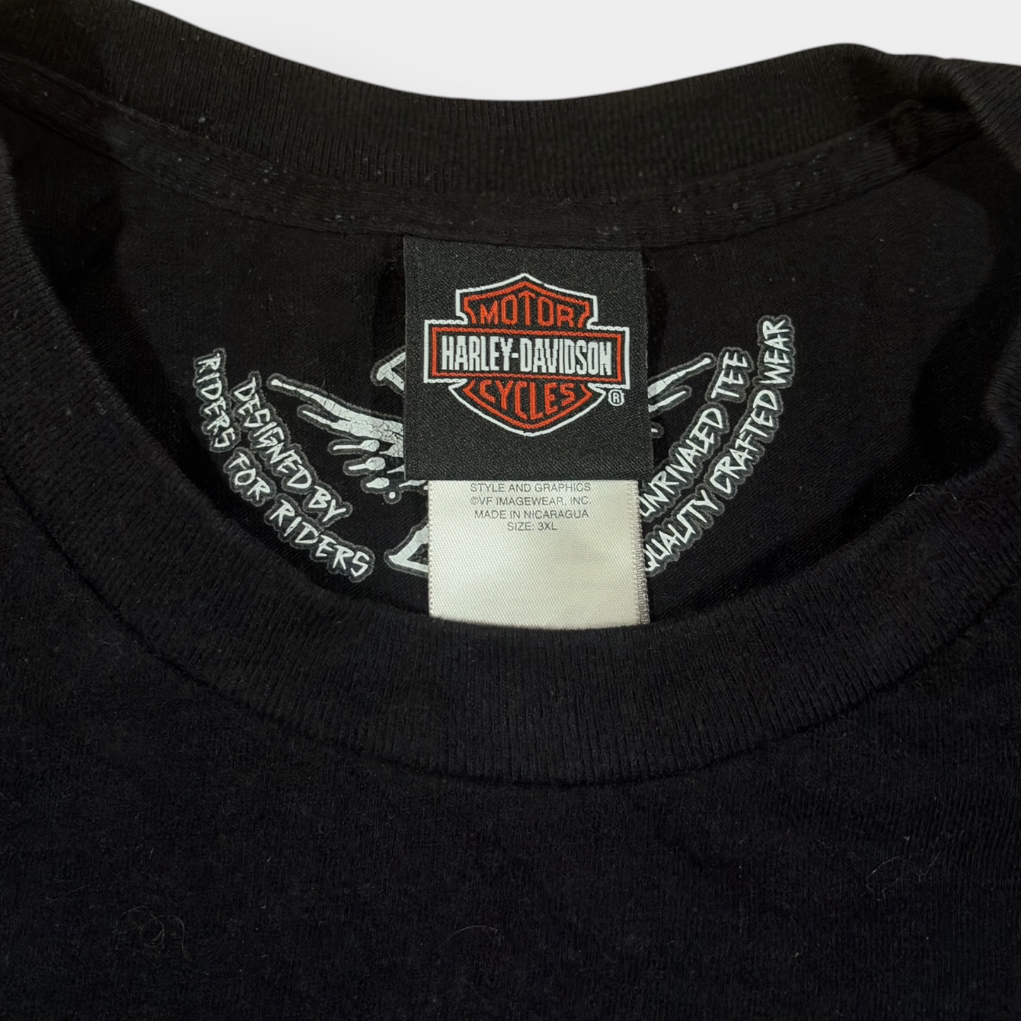HARLEY DAVIDSON | 2013 ERFURT' 'THÜRINGEN, GERMANY' BLACK GRAPHIC TEE (3XXL)