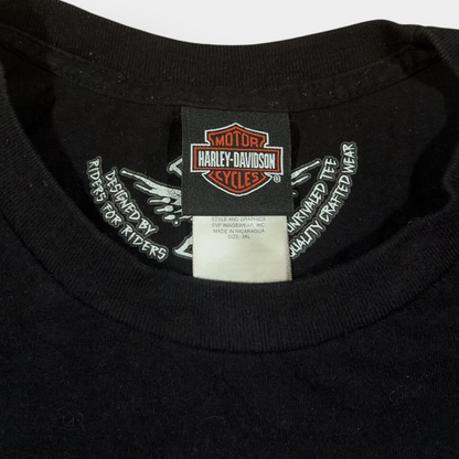 HARLEY DAVIDSON | 2013 ERFURT' 'THÜRINGEN, GERMANY' BLACK GRAPHIC TEE (3XXL)