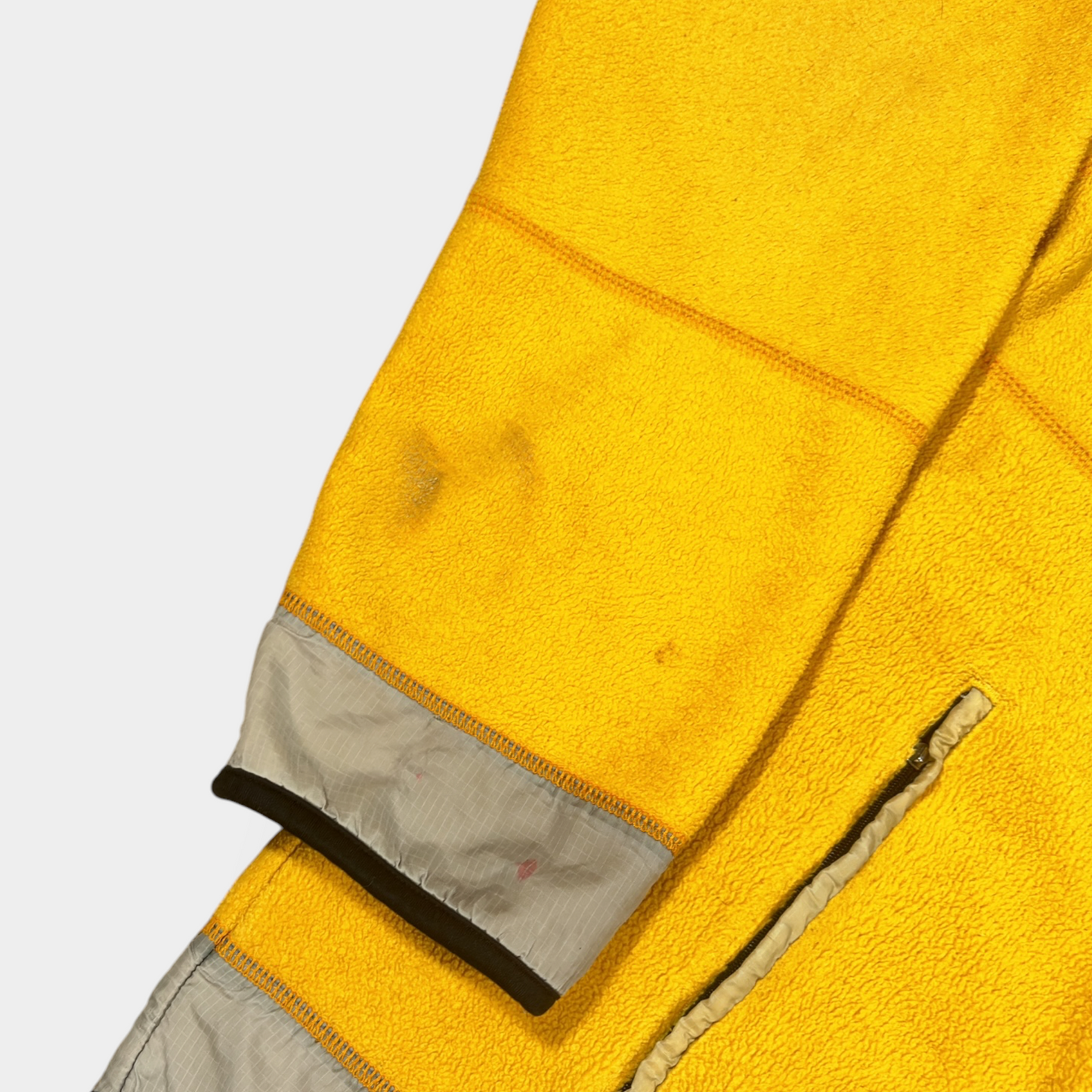 RALPH LAUREN | POLO JEANS YELLOW QUARTER ZIP SWEATSHIRT (L)