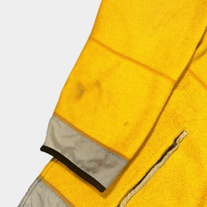 RALPH LAUREN | POLO JEANS YELLOW QUARTER ZIP SWEATSHIRT (L)