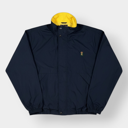 CHAPS RALPH LAUREN | 90s VINTAGE NAVY HARRINGTON JACKET (XL)