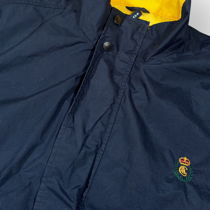CHAPS RALPH LAUREN | 90s VINTAGE NAVY HARRINGTON JACKET (XL)
