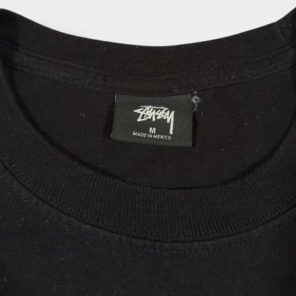 STUSSY | BLACK FRESH FRUIT GRAPHIC TEE (M)