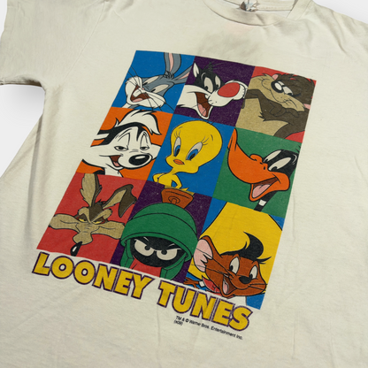 LOONEY TUNES | VINTAGE WHITE GRAPHIC PRINT TEE (M)