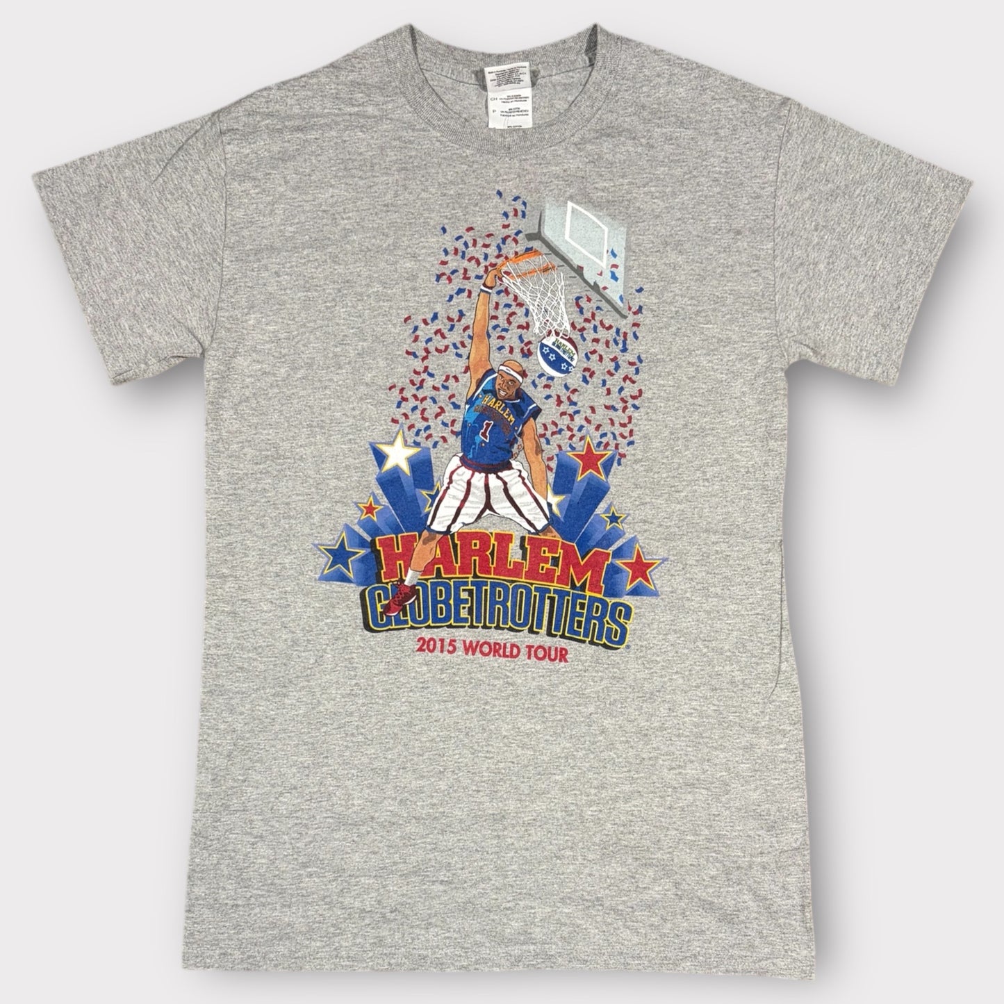 HARLEM GLOBETROTTERS | GILDAN HEAVY COTTON 2015 TOUR TEE (S)