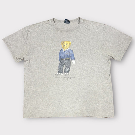 POLO RALPH LAUREN TEDDY BEAR GRAPHIC TEE (XL)