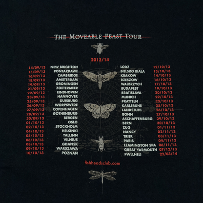 FISH - THE MOVEABLE FEAST 2013/14 TOUR TEE (XL)