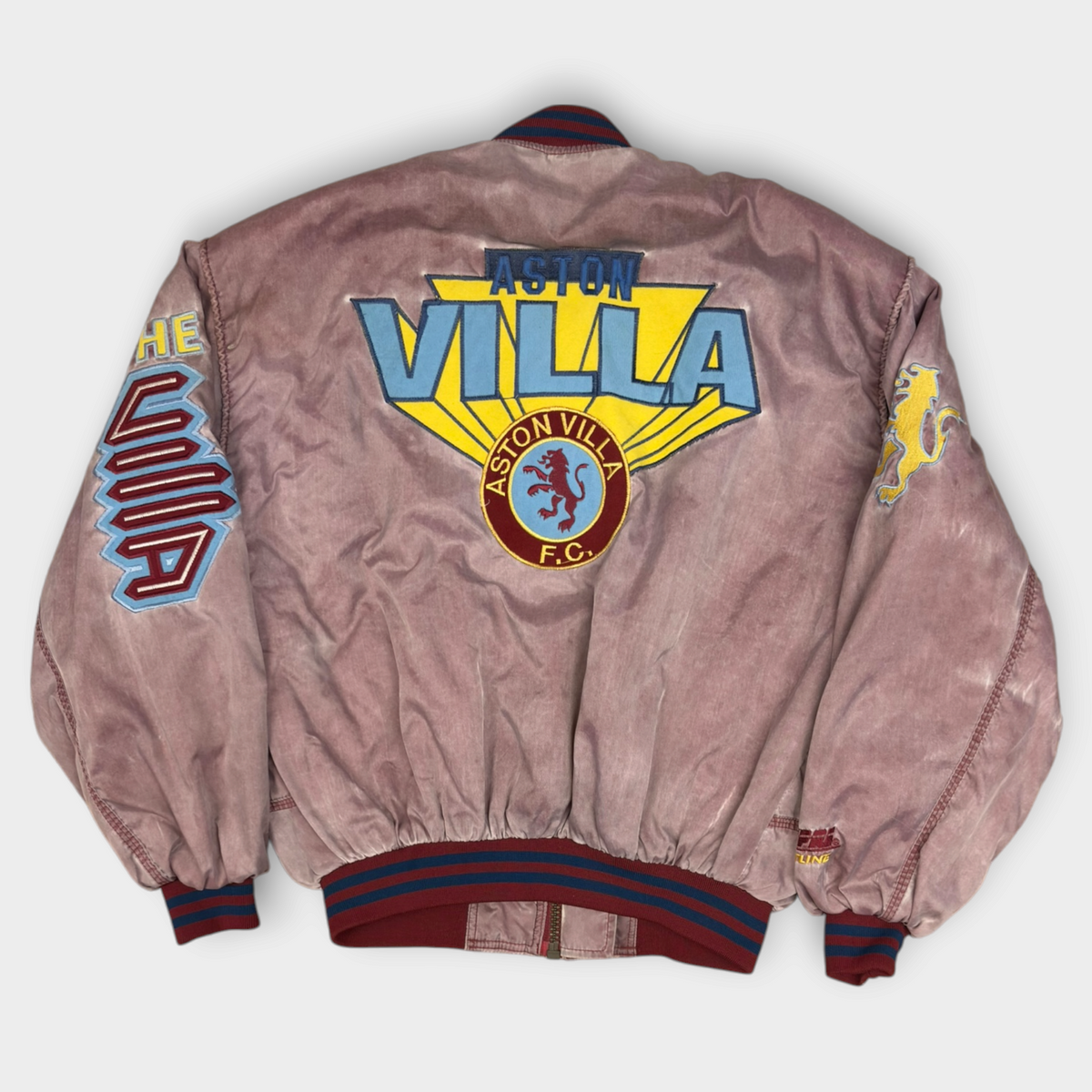 1990-1992 ASTON VILLA BOMBER JACKET (S)
