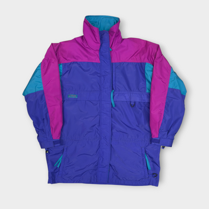 COLUMBIA | 1990s COLOUR BLOCK SKI JACKET (L) 