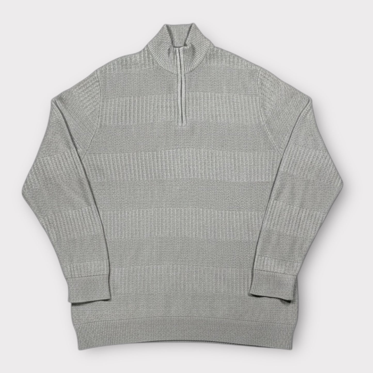 CHAPS RALPH LAUREN 1/4 ZIP KNIT (L)