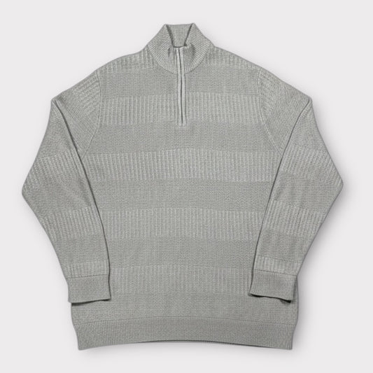 CHAPS RALPH LAUREN 1/4 ZIP KNIT (L)