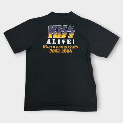KISS 2003-04 WORLD DOMINATION TOUR T-SHIRT (M)