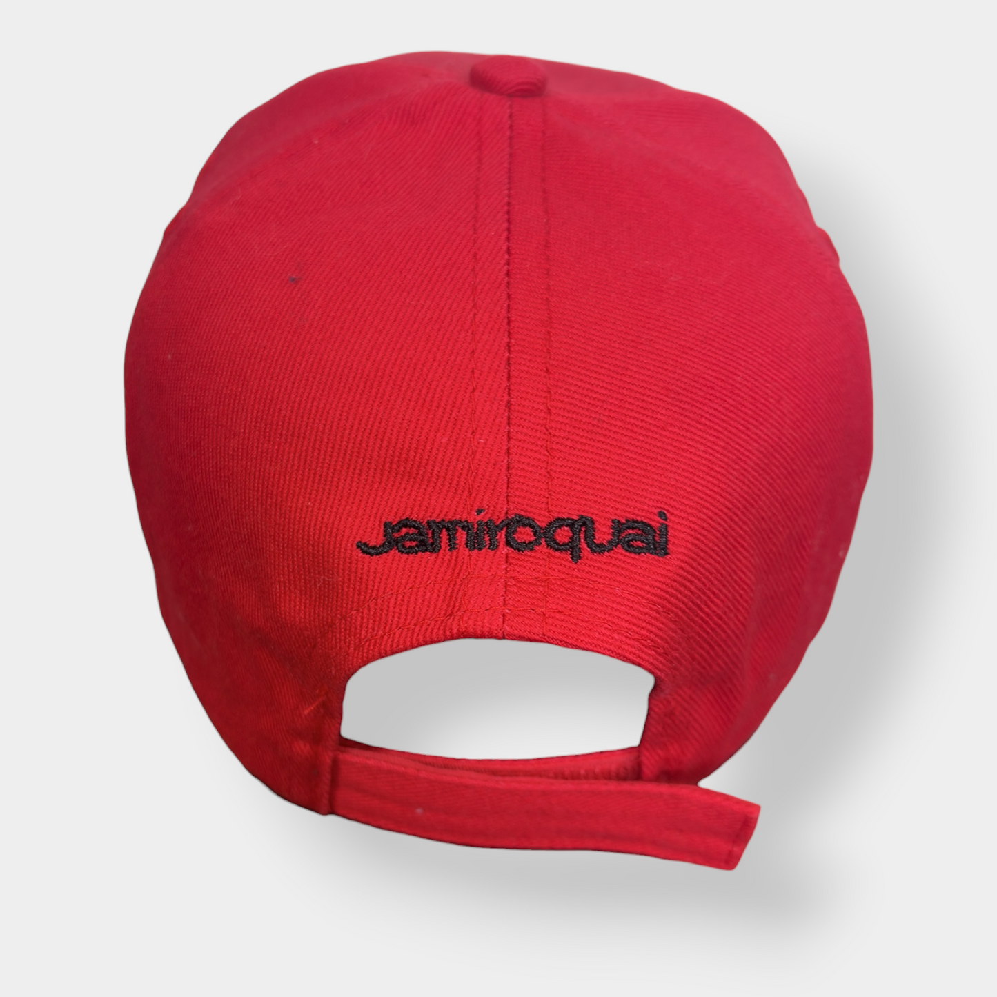 JAMIROQUAI | 1990s VINTAGE RED MERCHANDISE CAP