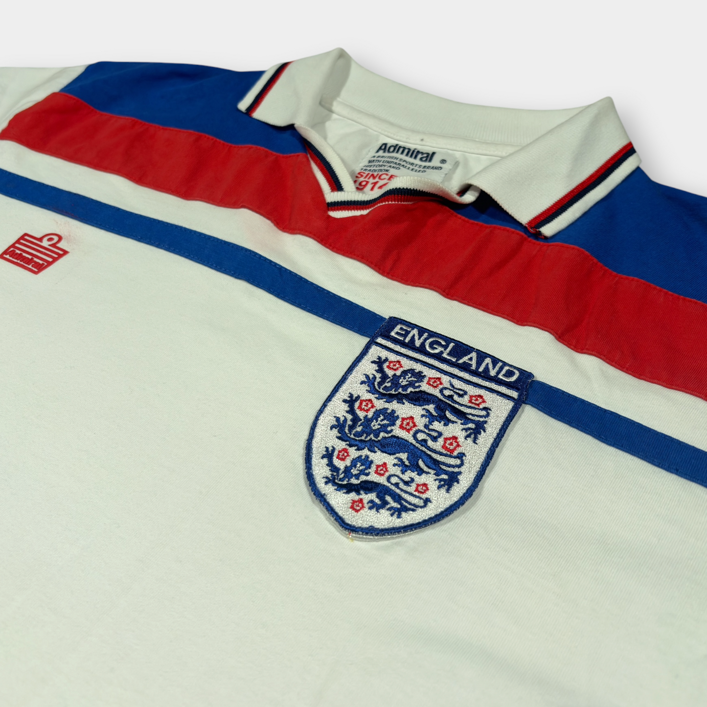 ADMIRAL | 1980-1983 ENGLAND HOME JERSEY (L)