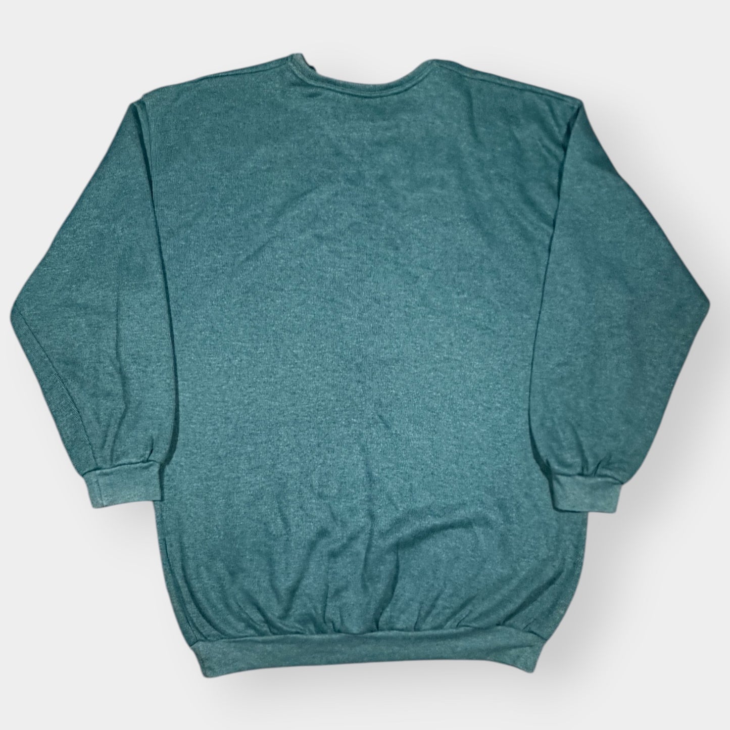CAMEL | 90s VINTAGE KNITTED SWEATSHIRT (XL)