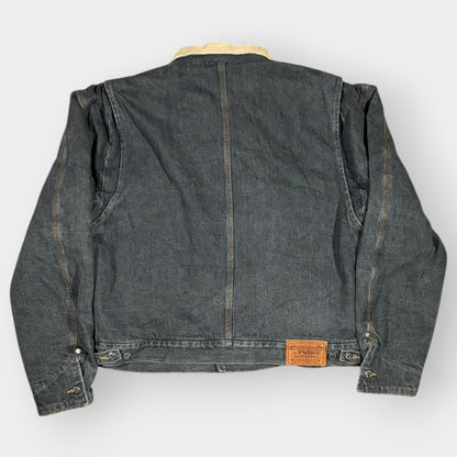 RALPH LAUREN | RARE 1980s BLACK DENIM JACKET (L)