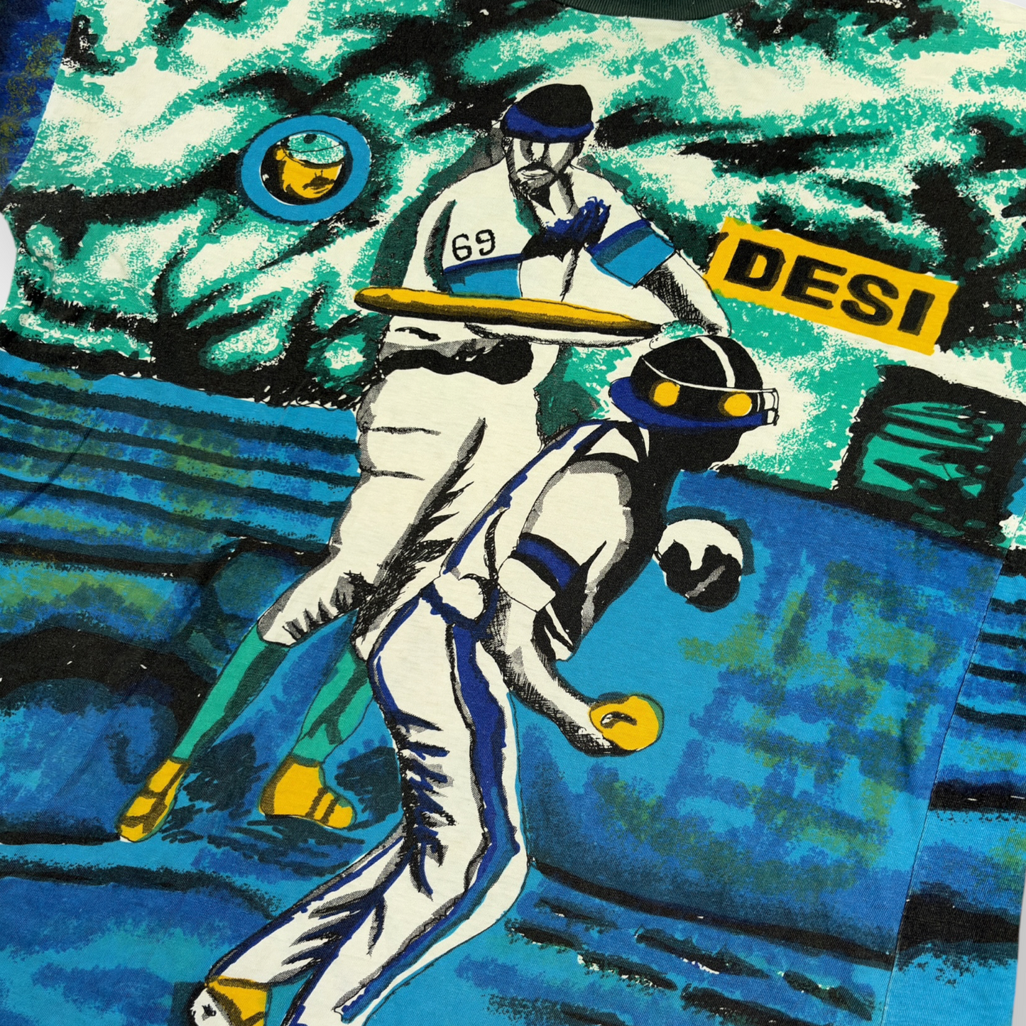 AMERICAN VINTAGE | 90s VINTAGE SINGLE STITCH BASEBALL TEE (L)