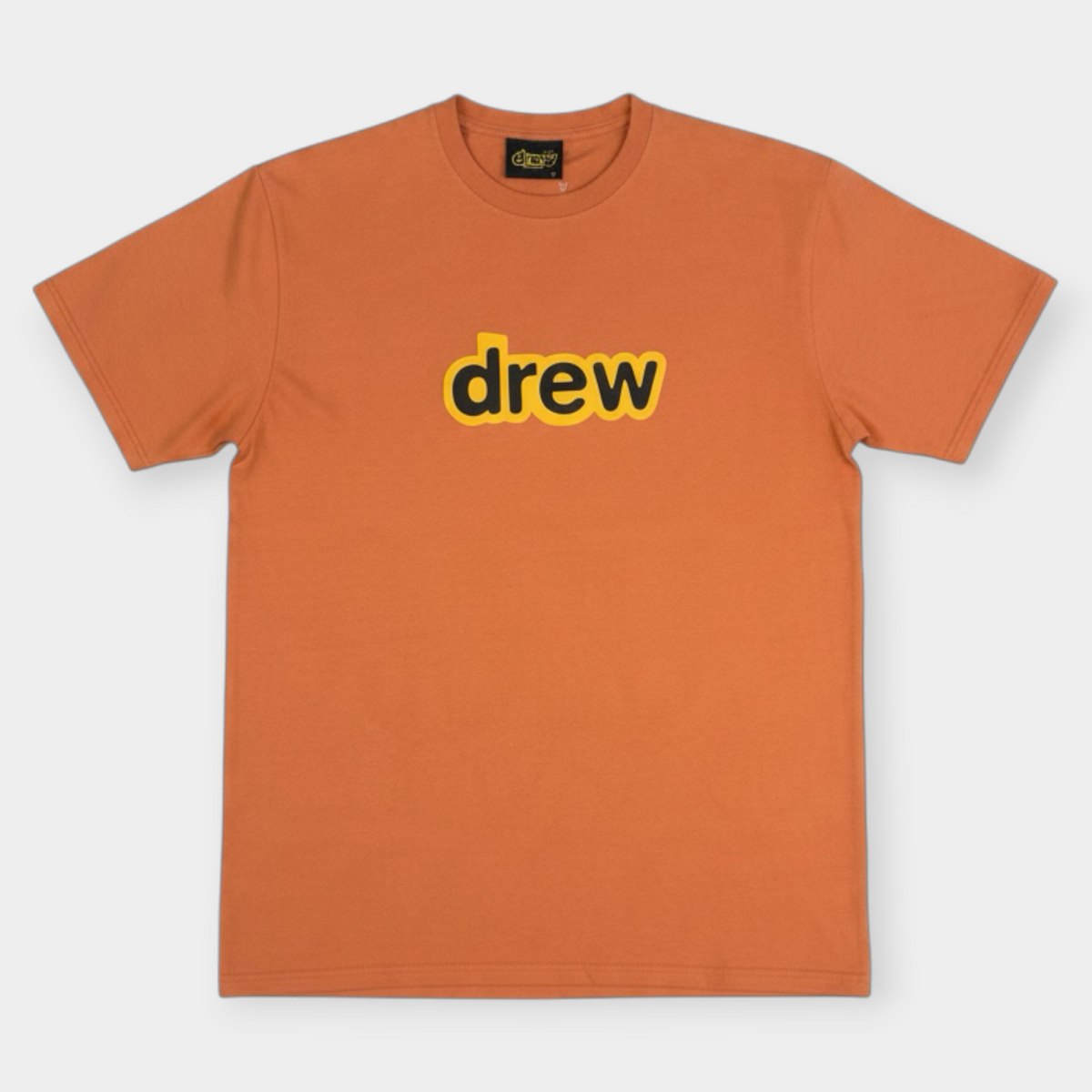 DREW HOUSE | SECRET ORANGE LOGO PRINT T-SHIRT (L)