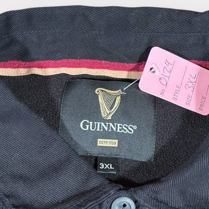 GUINNESS FLEECED RUGBY SHIRT (3XL)