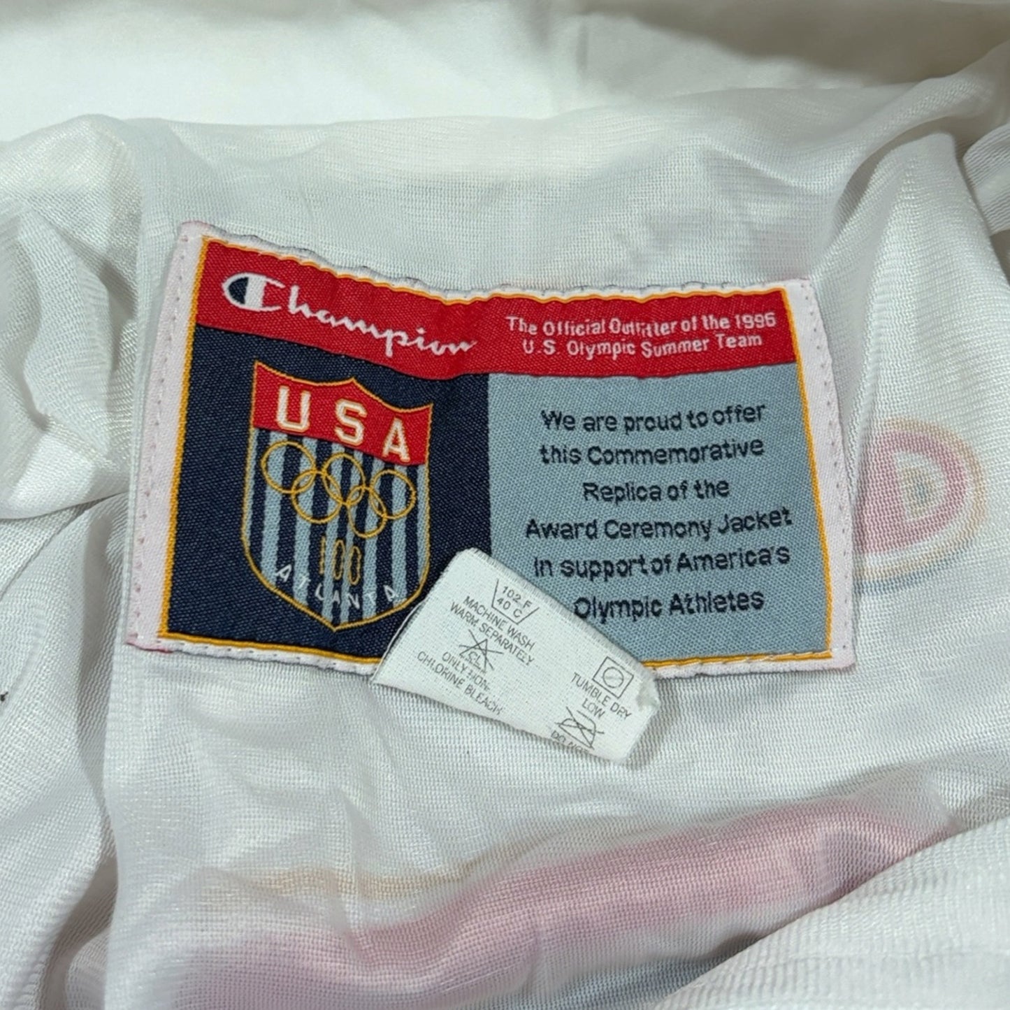 CHAMPION | 1996 USA OLYMPICS JACKET (XL)
