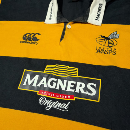LONDON WASPS x CANTERBURY | 2006-2007 RUGBY UNION JERSEY (XL)