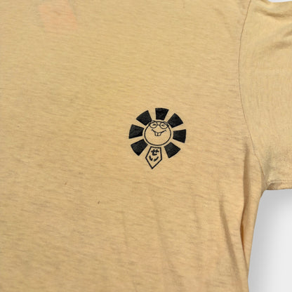 1977 VINTAGE JAPANESE SANSEI CREATIONS GRAPHIC SINGLE STITCH TEE (L)