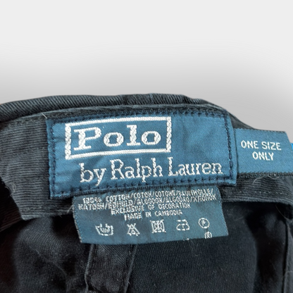 RALPH LAUREN POLO | ICONIC PONY LOGO BASEBALL CAP IN NAVY BLUE