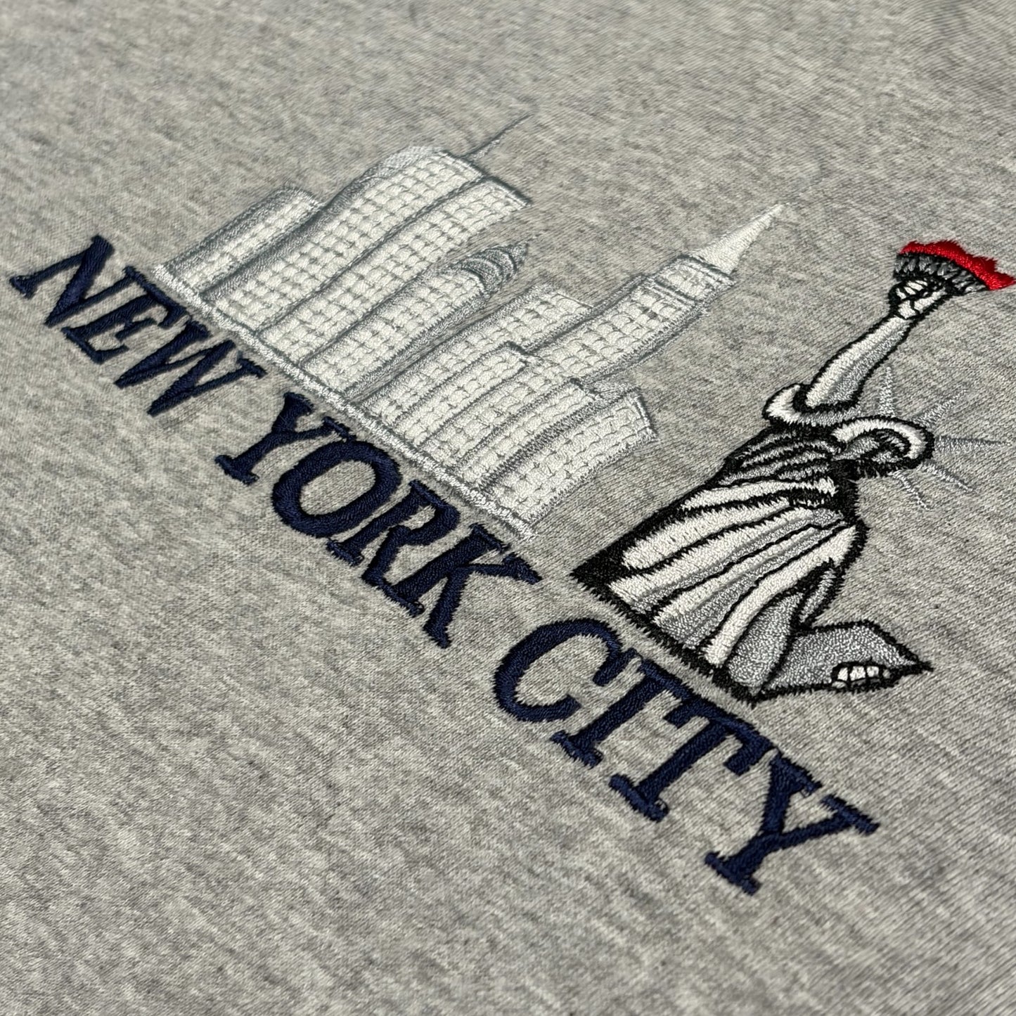 FRUIT OF THE LOOM | HEAVY COTTON 1990s NEW YORK CITY TOURIST TEE (M)