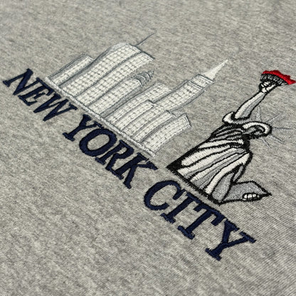 FRUIT OF THE LOOM | HEAVY COTTON 1990s NEW YORK CITY TOURIST TEE (M)