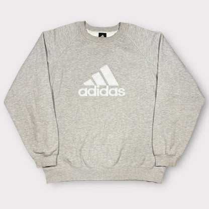 ADIDAS VINTAGE EMBROIDERED SPELLOUT SWEATSHIRT (XXL)