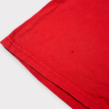 AVIREX | VINTAGE SPELLOUT LOGO GRAPHIC TEE IN RED (XL)