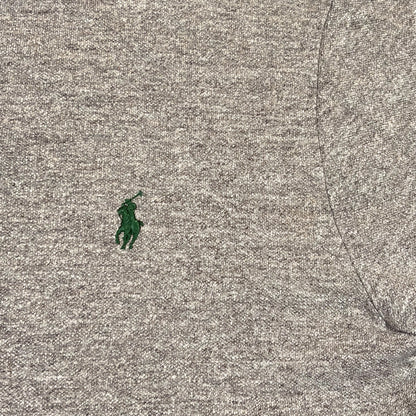 RALPH LAUREN GREY POLO SHIRT (M)