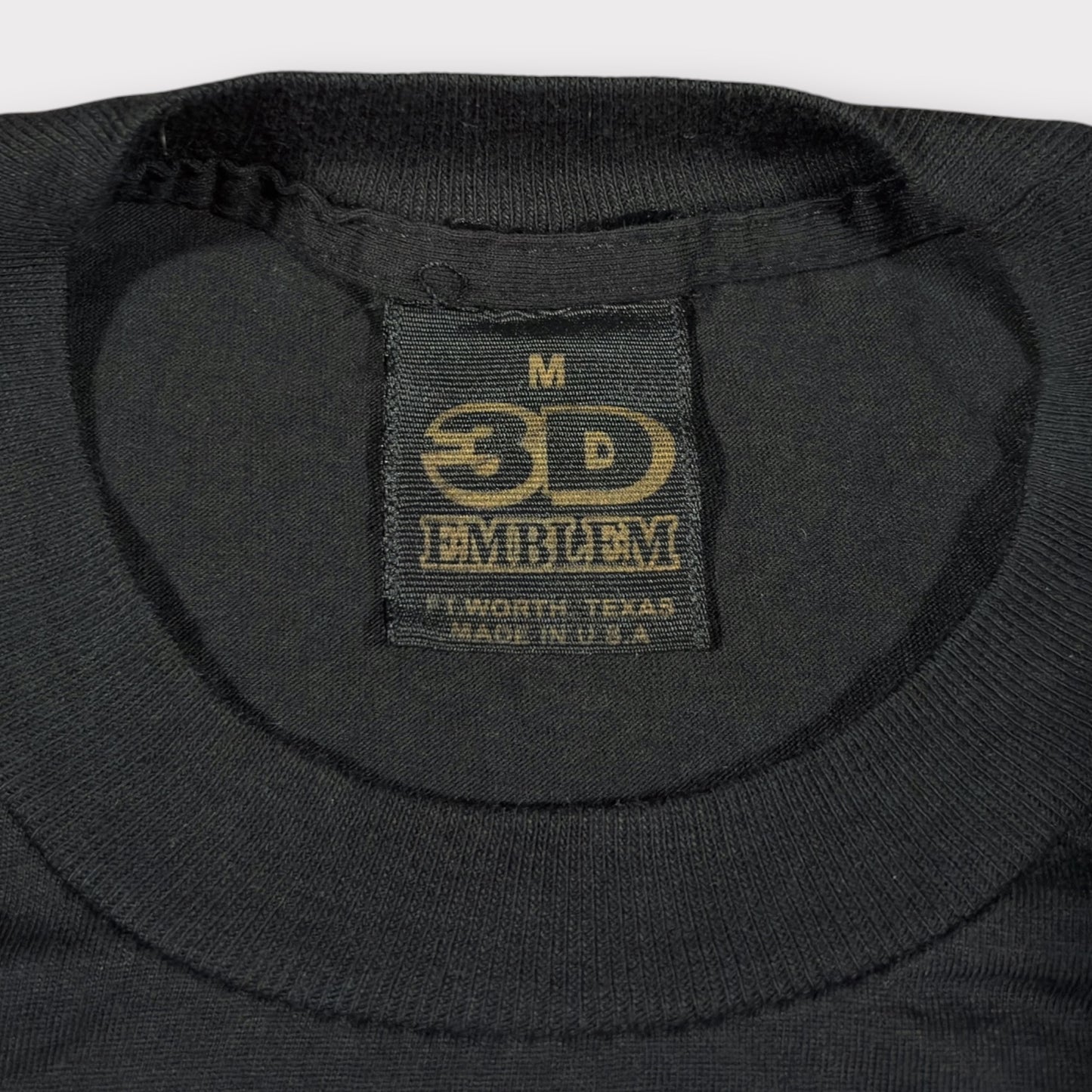 HARLEY DAVIDSON | 3D EMBLEM 1991 VINTAGE SINGLE STITCH GRAPHIC TEE (M)