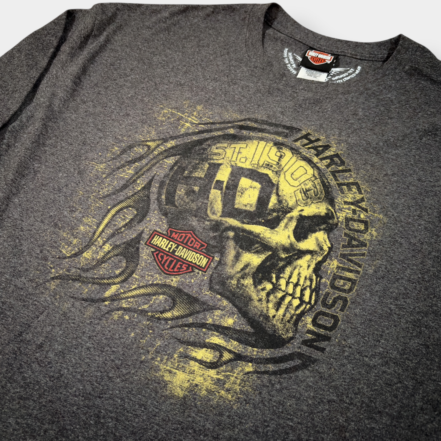 HARLEY DAVIDSON | 2013 WARR'S LONDON LONG SLEEVE GRAPHIC TEE (XXL)