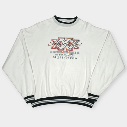 SUPERBOWL XXX 1995 TULTEX SWEATSHIRT (L)