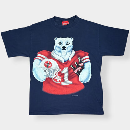 COCA COLA | 1995 SINGLE STITCH POLAR BEAR GRAPHIC TEE (XL)