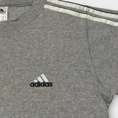 ADIDAS 1990s THREE STRIPE TEE (M)