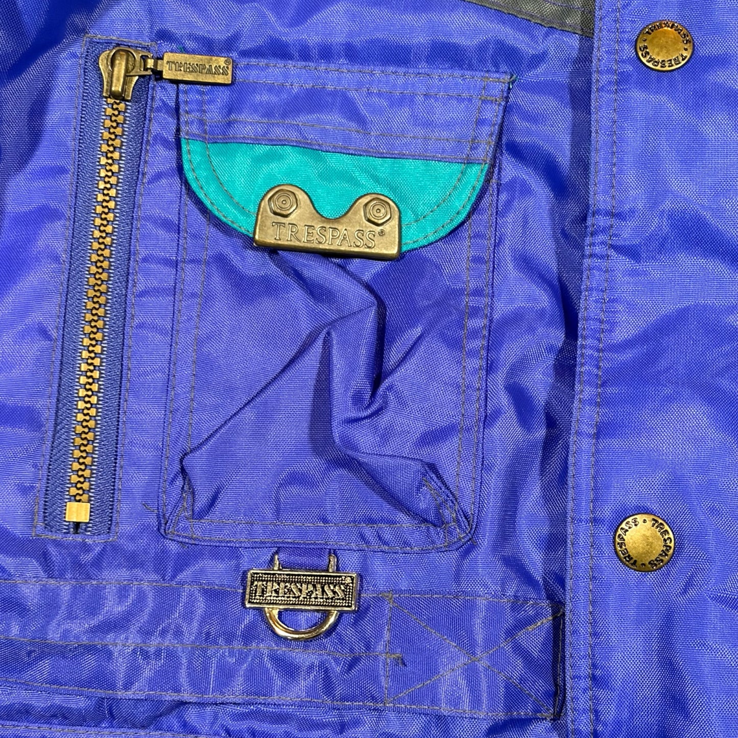 TRESPASS 1980s SKI JACKET (S)
